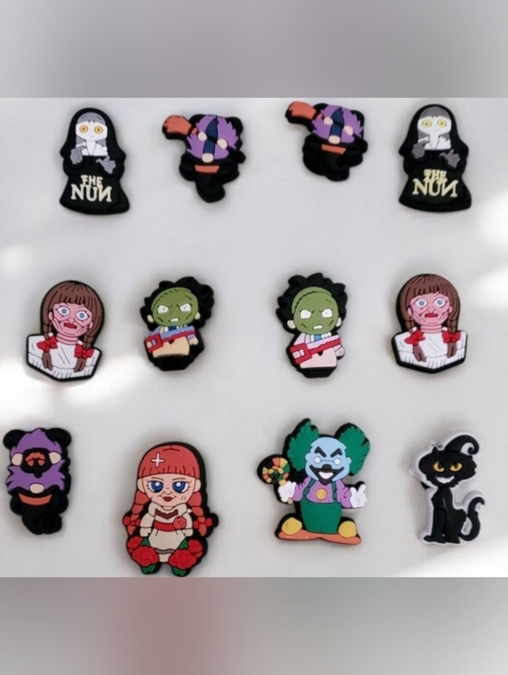 Halloween Croc Charms Bundle Jibbitz Set Spooky Shoe Accessories